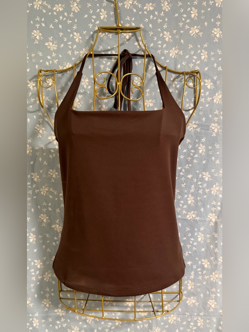 NWOT Wild Fable Brown Halter Tank Top